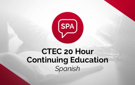 CTEC 20 Hour Continuing Education (Spanish)