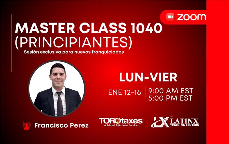 Tax Preparation Virtual Course (Principiantes)